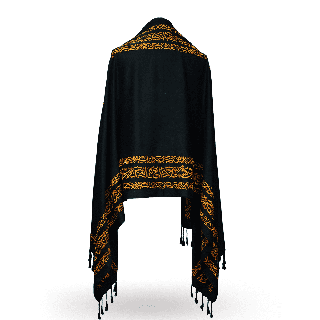 Embroidery Kaligrafi Art Shawls - Image 4