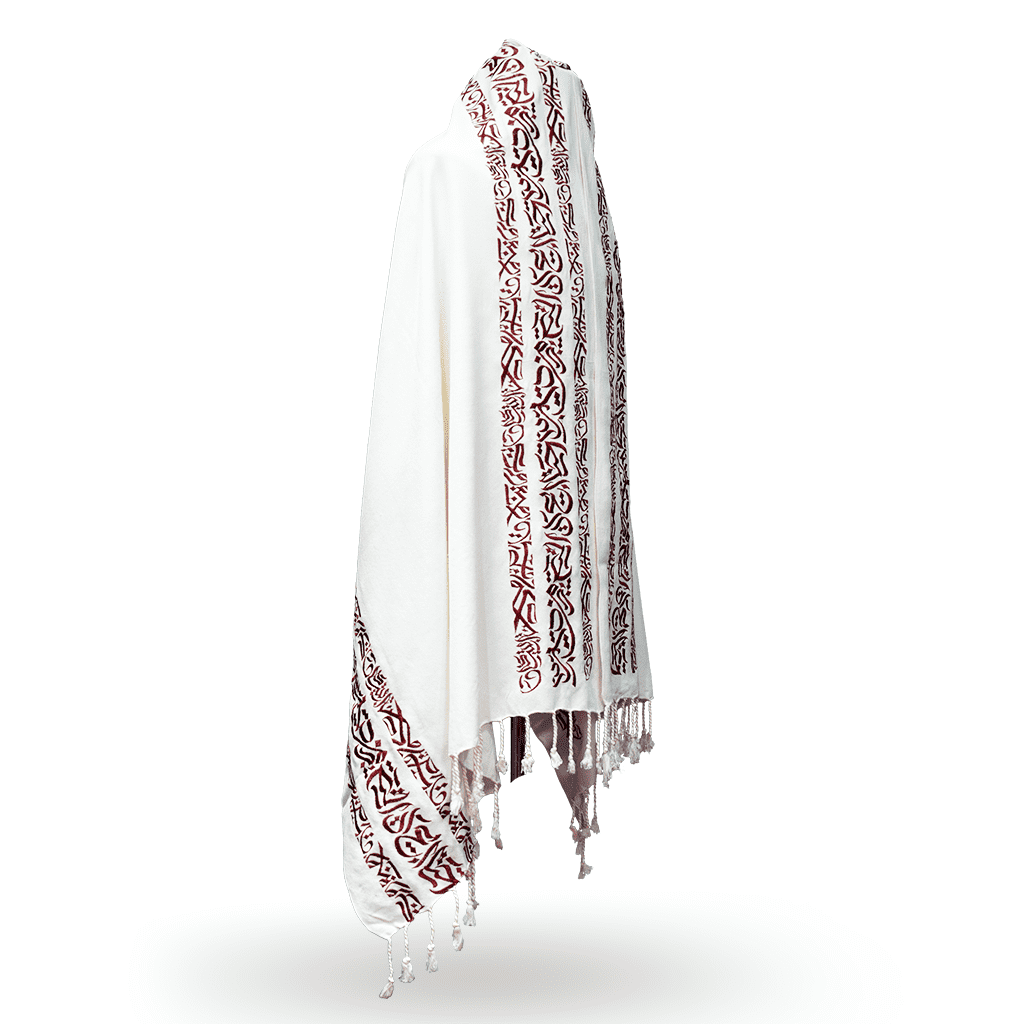 Embroidery Kaligrafi Art Shawls - Image 4